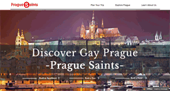 Desktop Screenshot of praguesaints.cz